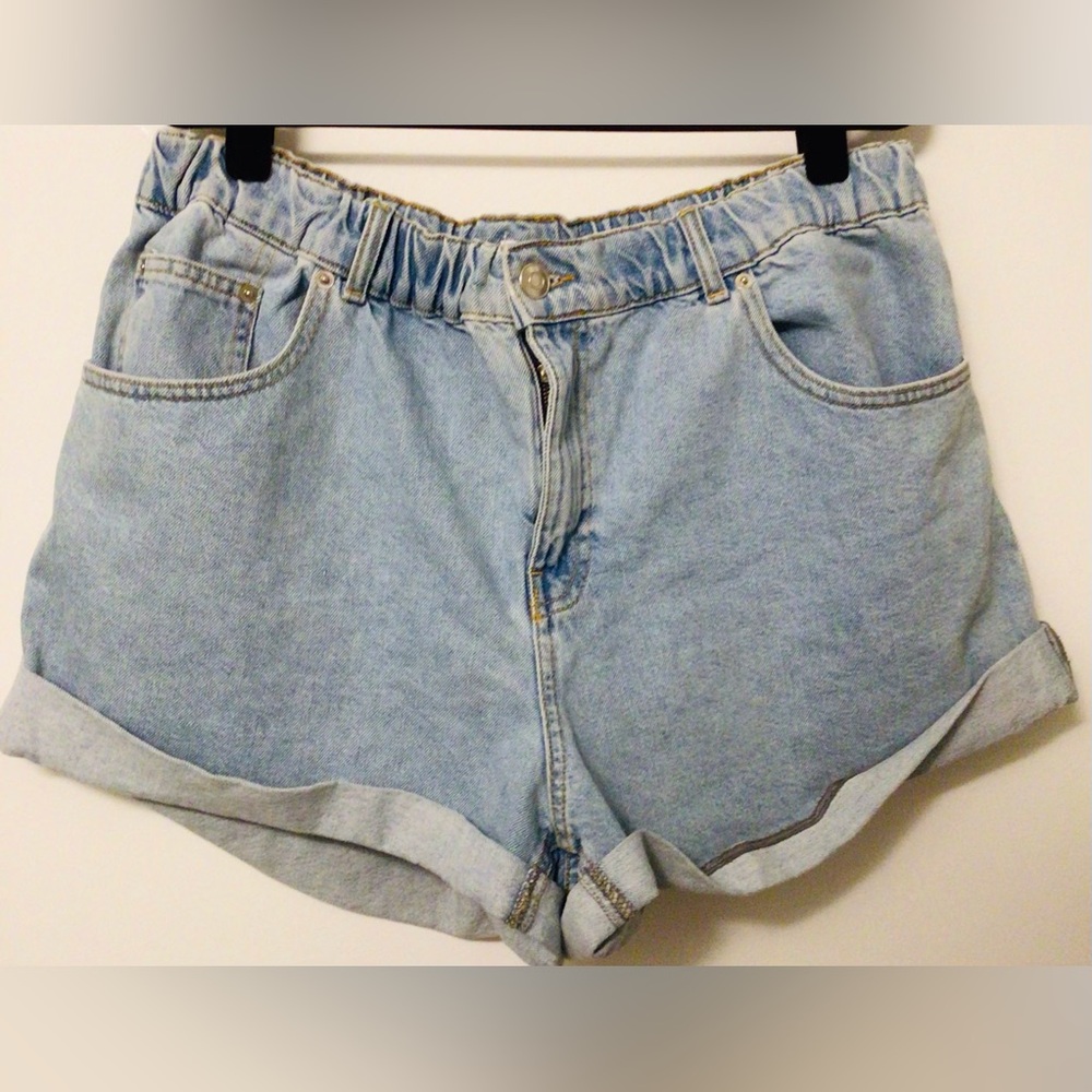 NWT Light Blue Denim Shorts size XL - Picture 3 of 6